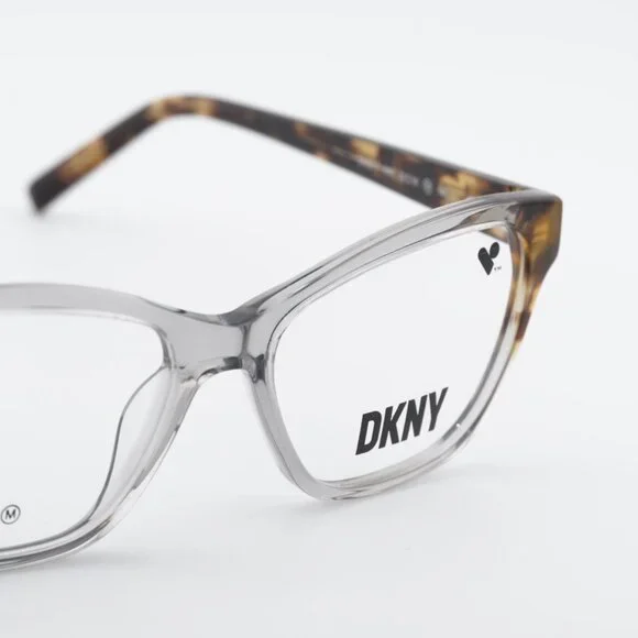 DKNY DK5057 310 Eyeglasses - Slate Sage/Havana 53mm Cat Eye 
